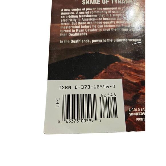 Death lands dark reckoning by James Axler - gold eagle books - isbn 0373625480 - Picture 5 of 6